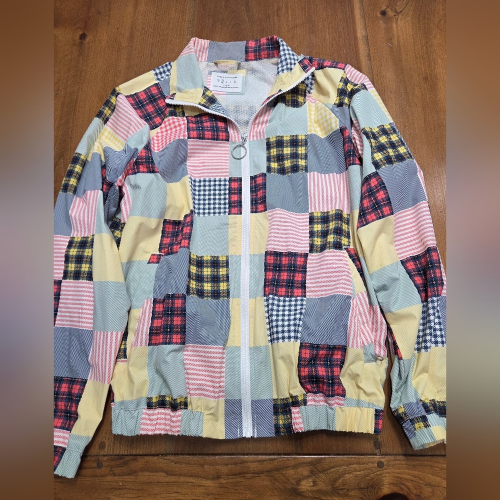 Urban Outfitters Patchwork Windbreaker Jacket